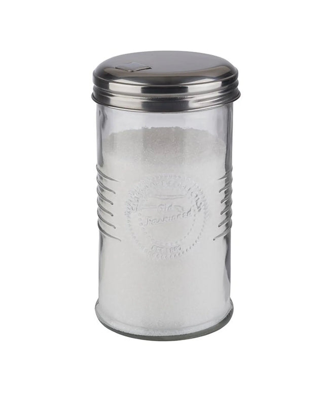 GGM Gastro (6 pcs) Sugar Pourer - Glass - 350ml - Height: 140mm - with Side Hole and Flap