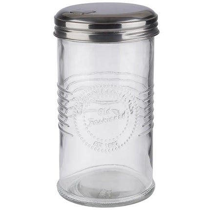 GGM Gastro (6 pcs) Sugar Pourer - Glass - 350ml - Height: 140mm - with Side Hole and Flap