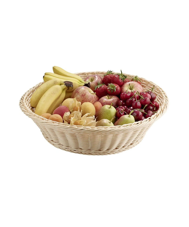 GGM Gastro (6 pcs) Table & Buffet Basket - SNACKHOLDER - Stainless Steel - Round - Ø390mm