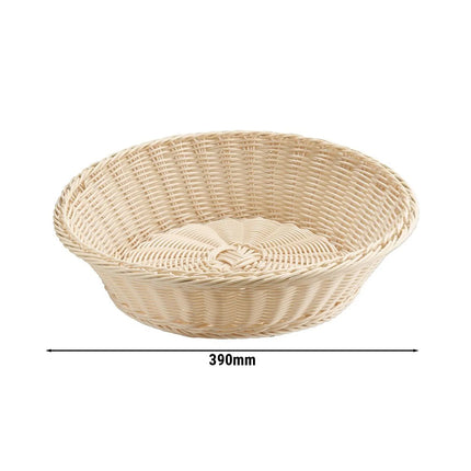 GGM Gastro (6 pcs) Table & Buffet Basket - SNACKHOLDER - Stainless Steel - Round - Ø390mm