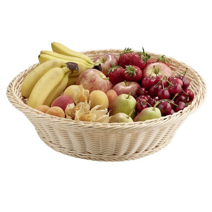 GGM Gastro (6 pcs) Table & Buffet Basket - SNACKHOLDER - Stainless Steel - Round - Ø390mm