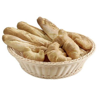 GGM Gastro (6 pcs) Table & Buffet Basket - SNACKHOLDER - Stainless Steel - Round - Ø390mm