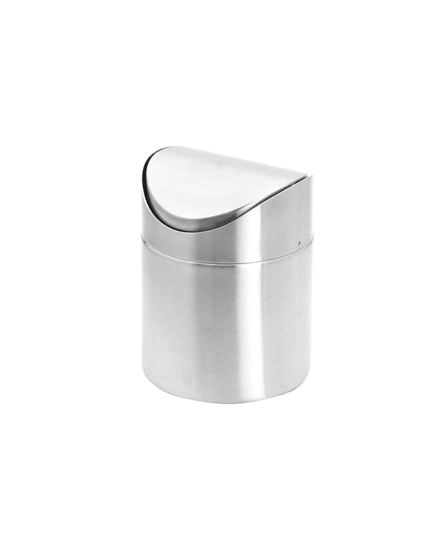 GGM Gastro (6 pcs) Table top bin - Swing bin - 0.7L - 100x100x130mm - Stainless steel