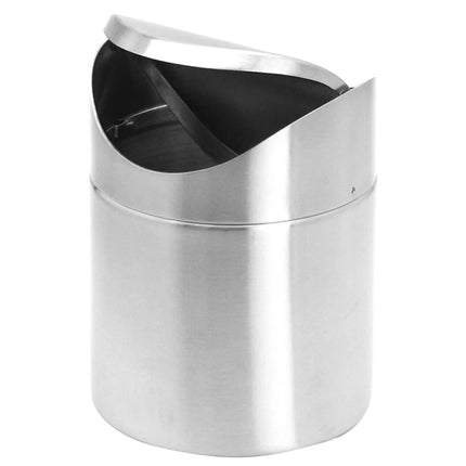 GGM Gastro (6 pcs) Table top bin - Swing bin - 0.7L - 100x100x130mm - Stainless steel