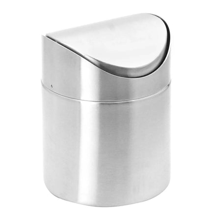 GGM Gastro (6 pcs) Table top bin - Swing bin - 0.7L - 100x100x130mm - Stainless steel