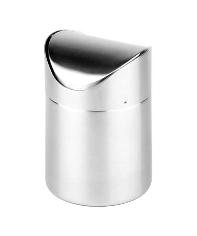 GGM Gastro (6 pcs) Table top bin - Swing bin - 1.2L - 120x120x170mm - Stainless steel
