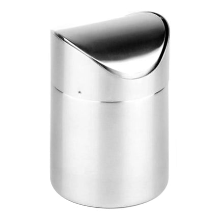 GGM Gastro (6 pcs) Table top bin - Swing bin - 1.2L - 120x120x170mm - Stainless steel