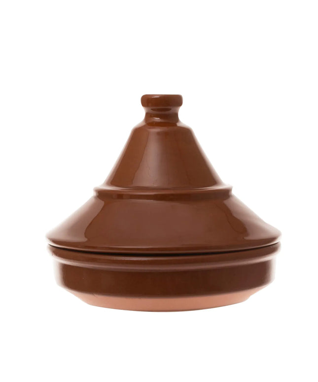 GGM Gastro (6 pcs) Tapas bowl with lid - CLASSICO - Stoneware - round - Ø 140mm - Brown