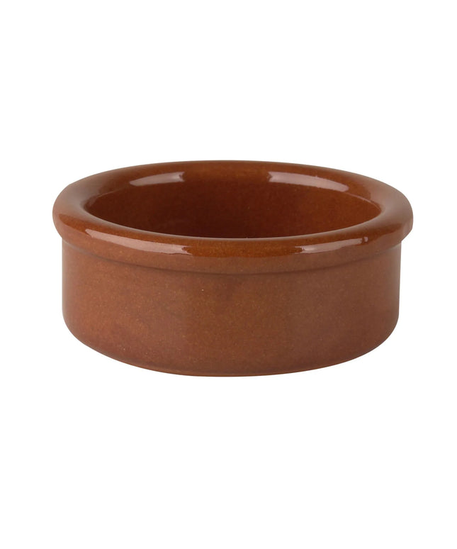 GGM Gastro (6 pcs) Tapas Butter Pot CLASSICO - 40ml - Ø 60mm - Height: 25mm - Brown
