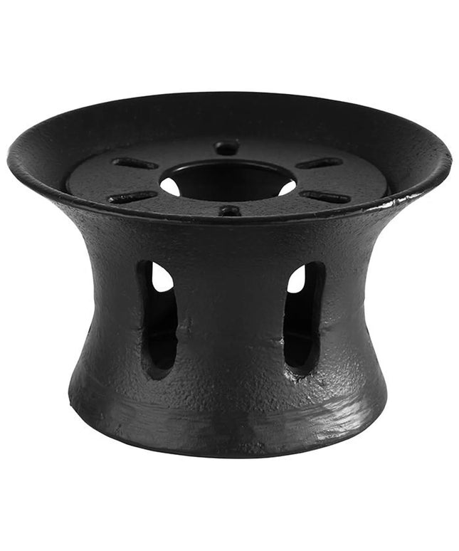 GGM Gastro (6 pcs) Teapot Warmer - "ASIA" - Black - Cast Iron - 130x130x75mm - with lid - freestanding