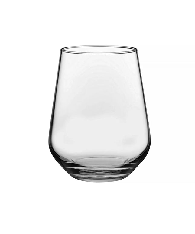 GGM Gastro (6 pcs) Tumbler - ALLEGRA - 425 ml - Clear