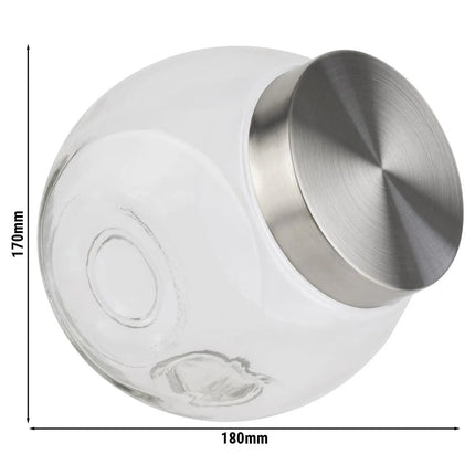 GGM Gastro (6 pcs) Tumbler - Vorratsglas - 2,2 Liter - Clear