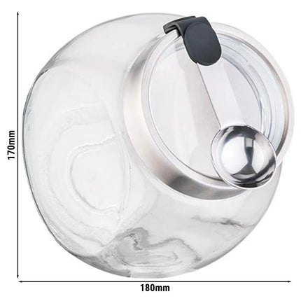 GGM Gastro (6 pcs) Tumbler - Vorratsglas - 2,20 l - Clear