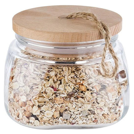 GGM Gastro (6 pcs) Tumbler - WOODY - 1 Liter - Clear
