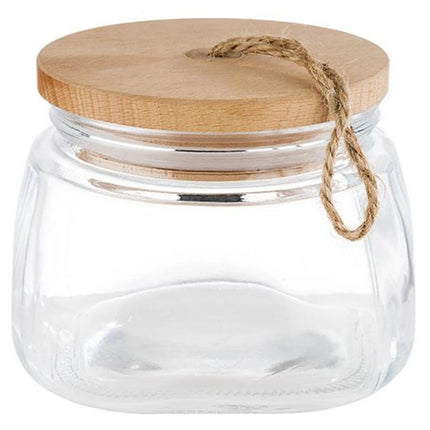 GGM Gastro (6 pcs) Tumbler - WOODY - 1 Liter - Clear
