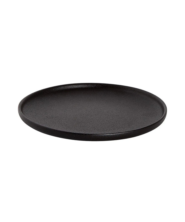 GGM Gastro (6 pcs) UNIVERSE | Plate - flat - Porcelain - Ø190mm - Black