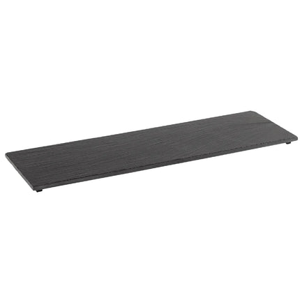 GGM Gastro (6 pcs) VALO - Slate Serving Board - Natural Slate - GN 2/4 - 6-piece set - 530x162mm - Black