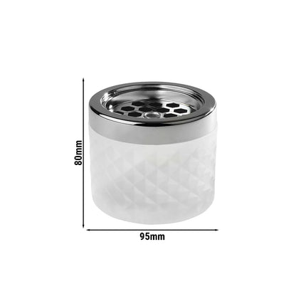 GGM Gastro (6 pcs) Windproof Ashtray - Ø95mm - Lockable