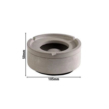 GGM Gastro (6 pcs) Windproof Ashtray - ELEMENT - Ø105mm - Concrete