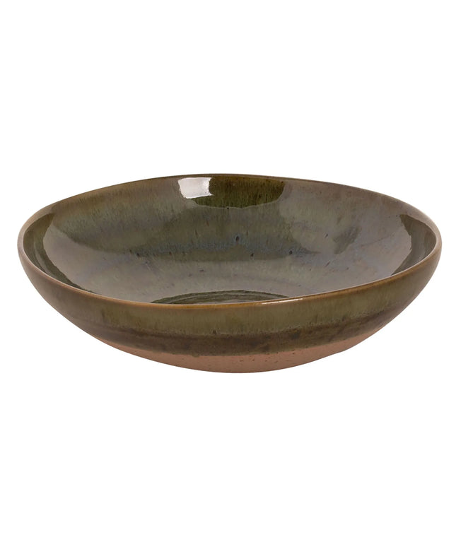 GGM Gastro (6 pcs) WISTERIA | Deep Plate - Stoneware - Ø220mm - Green/Beige