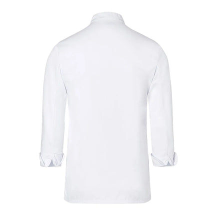 GGM Gastro (6 pieces) KARLOWSKY | Basic Chef Jacket – Unisex - White - 4XL - 10 Ball Buttons