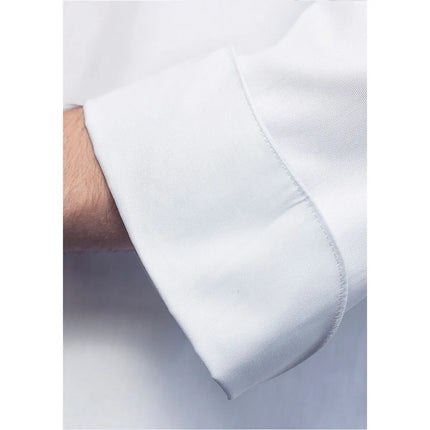 GGM Gastro (6 pieces) KARLOWSKY | Basic Chef Jacket – Unisex - White - XL - 10 Ball Buttons