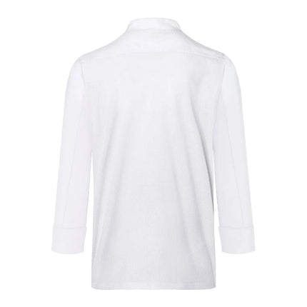 GGM Gastro (6 pieces) KARLOWSKY | Long-Sleeve Pull-On Chef Jacket – White - Size S - Mesh Back