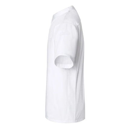 GGM Gastro (6 pieces) KARLOWSKY | Short Sleeve Chef Jacket – White - L - Mesh Back