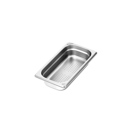GGM Gastro (6 pieces) - Stainless steel GN container 1/3 - perforated - height 65 mm