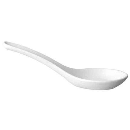 GGM Gastro (60 pcs) Canape spoon - HONG KONG - Melamine - 130mm - White
