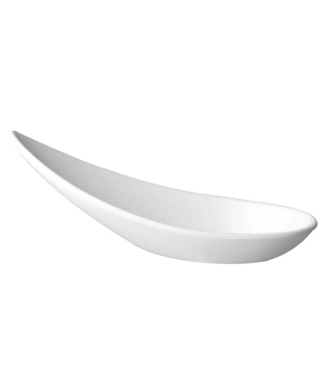 GGM Gastro (60 pcs) Canape spoon - MING HING - Melamine - 110mm - White