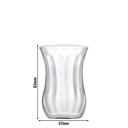 GGM Gastro (72 Cái) Ly Cao - AQUA - 120ml - Trong Suốt