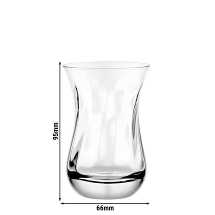 GGM Gastro (72 Cái) Ly Trà - AQUA - 160ml - Trong Suốt