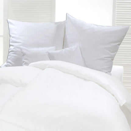 GGM Gastro (80 pcs) Satin Stripe Duvet Cover Linz - 80x40cm - White