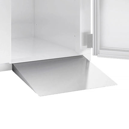 GGM Gastro Access ramp - Stainless steel - 830x750x80mm - for Blast Chiller SFI2011#AG1 - 10% incline