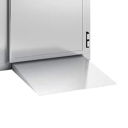 GGM Gastro Access ramp - Stainless steel - 830x750x80mm - for Blast Chiller SFI2011#AG1 - 10% incline