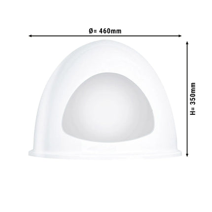 GGM Gastro Acrylic Lid for Egg Boiler - white matt - for EKWG36, for EKSG36
