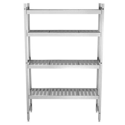 GGM Gastro Aluminium Base Shelf - 1070x1800mm - Load capacity: 600kg