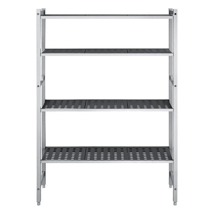 GGM Gastro Aluminium Base Shelf - 1320x1800mm - Load capacity: 900kg