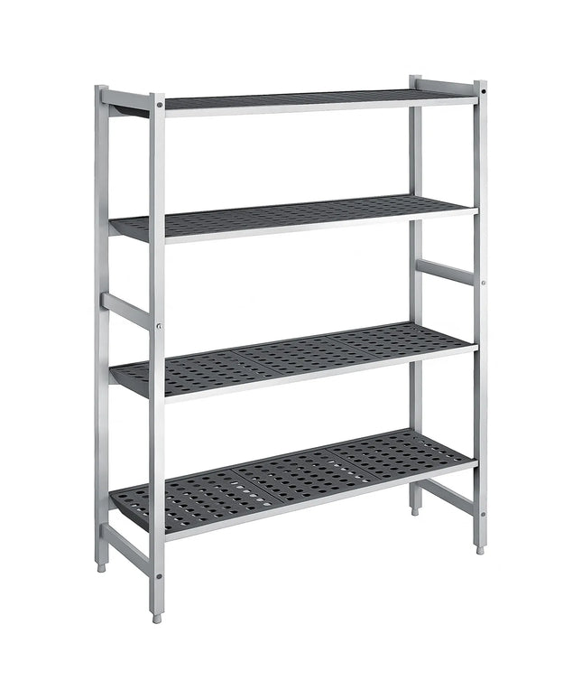 GGM Gastro Aluminium Base Shelf - 1500x360mm - Load capacity: 900kg