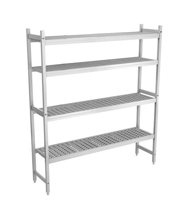 GGM Gastro Aluminium Base Shelf - 1611x360mm - Load capacity: 600kg