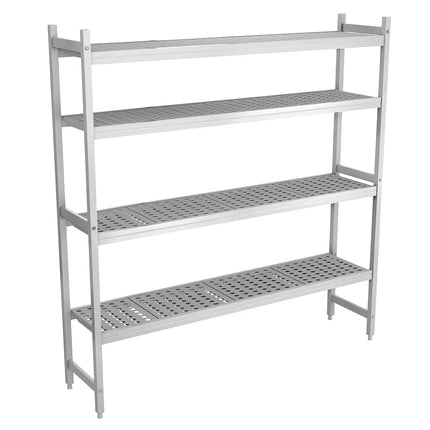 GGM Gastro Aluminium Base Shelf - 1611x460mm - Load capacity: 600kg