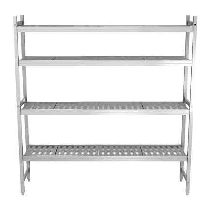 GGM Gastro Aluminium Base Shelf - 1611x460mm - Load capacity: 600kg