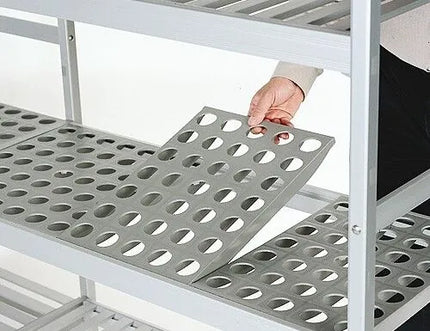 GGM Gastro Aluminium Base Shelf - 776x360mm - Load capacity: 600kg