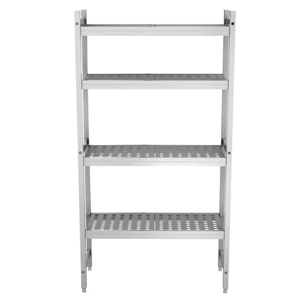 GGM Gastro Aluminium Base Shelf - 893x360mm - Load capacity: 450kg