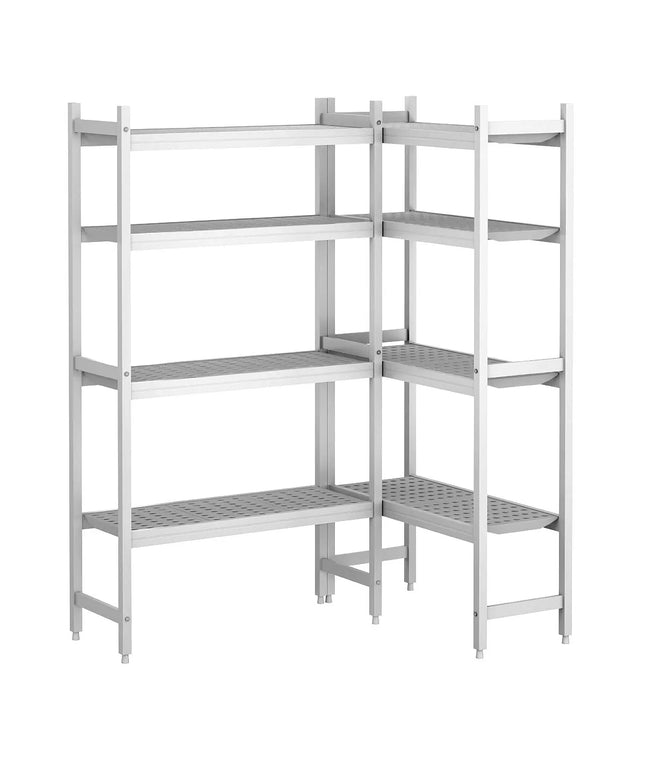 GGM Gastro Aluminium Shelf Set - Installation depth: 360mm - Load capacity: 600kg