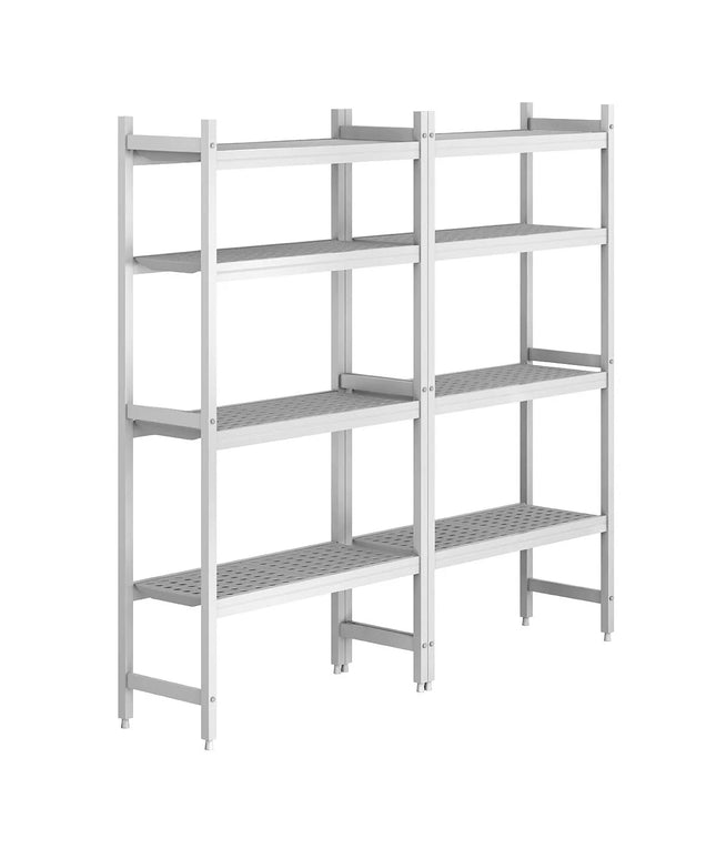 GGM Gastro Aluminium Shelf Set - Installation depth: 460mm - Load capacity: 600kg