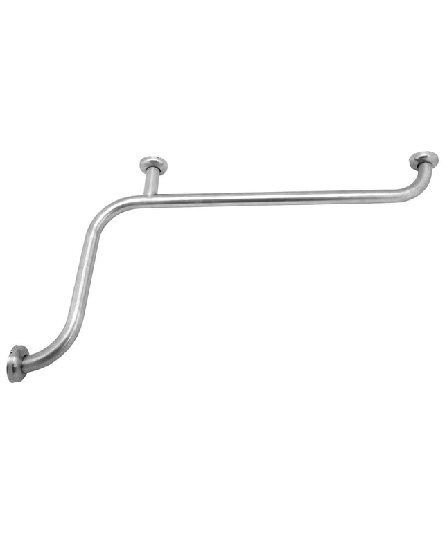 GGM Gastro Angled Grab Rail - Stainless Steel - Length: 350mm