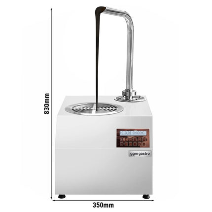 GGM Gastro Automatic Commercial Chocolate Dispenser - 5.5kg - 0.95kW - with 1 tap