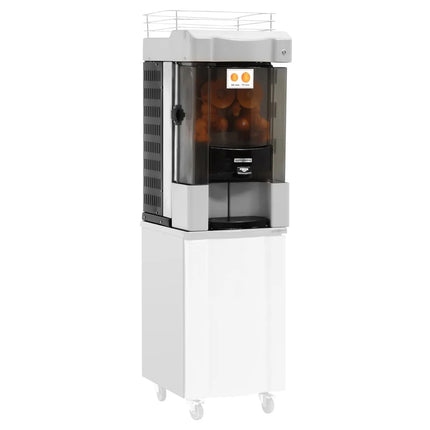 GGM Gastro Automatic Orange Juicer - 370W - 75kg - with 25 oranges/min, orange size 60-75mm, automatic feed, ideal for self-service - Grey